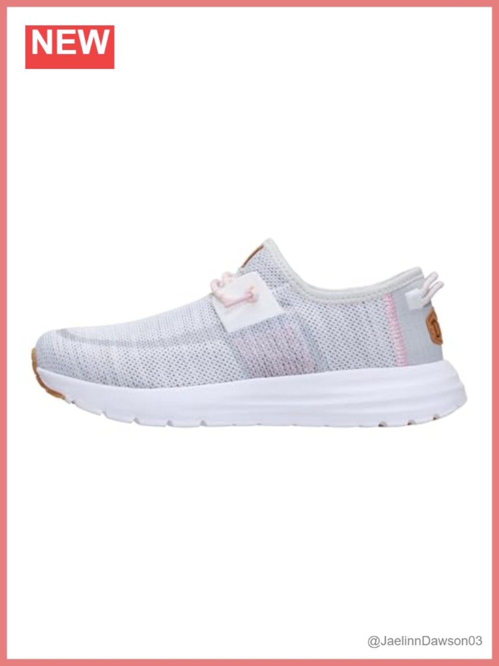 HEYDUDE Sirocco Stretch Sox Slip On Sneaker Memory Foam Women's Casual